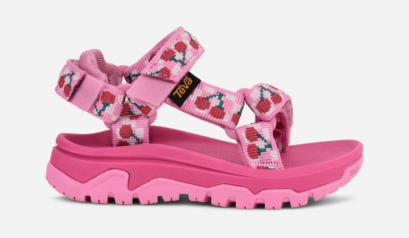 Teva Hurricane XLT Jr Sandal - Toddlers' in Picnic Cherries Rosebloom - Size: 6