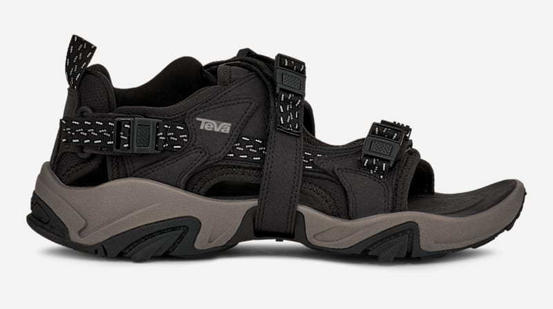 TEVA Wraptor Sandal in Black, Size M 10.5/W 12