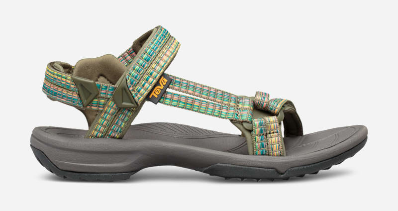 TEVA Women's Terra Fi Lite Hiking Sandal in Black, Size 5.5