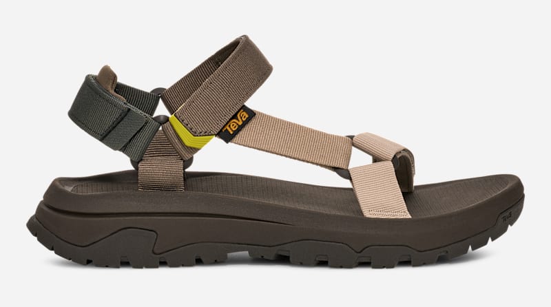 TEVA Men's Hurricane XLT3 Sandal in Black Olive Multicolor, Size 13