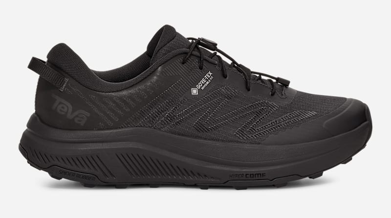 TEVA Men's Hurricane Trailsetter GTX Trail Running Shoe in Black, Size 8