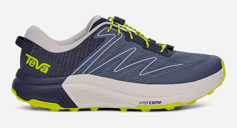 TEVA Men's Hurricane Trailsetter Trail Running Shoe in Navy/Indigo, Size 7.5