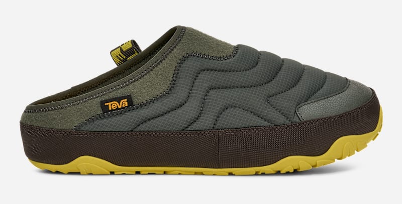 TEVA Men's ReEmber Terrain Slip On Shoes in Kambaba/Black Olive, Size 7