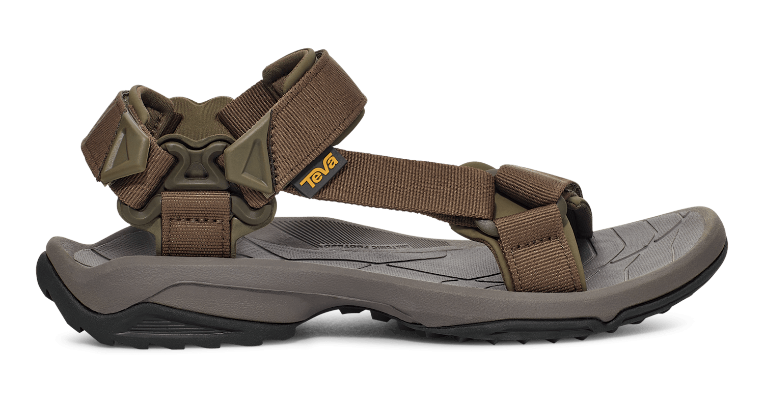 Teva Terra Fi Lite Hiking Sandals Mens Size 12 Hiking Water Outdoor Aztec Weave Teva Sandals Men 12 M Terra Fi Lite Shoes Brown Black Hiking  main image 2