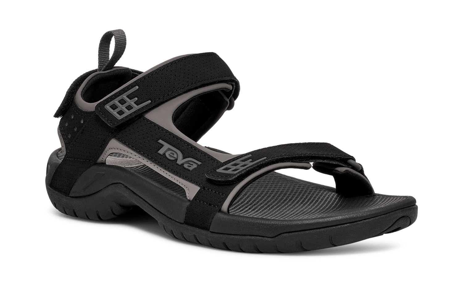 Teva Men\'s Meacham River Sandal in black Sz 13 Teva Meacham Black Men main image 2