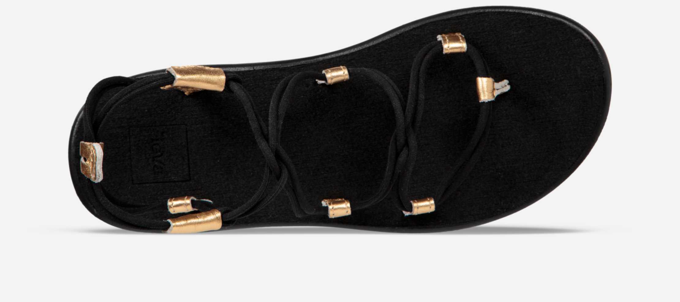 Voya Infinity Metallic Strappy Sandal | Teva®