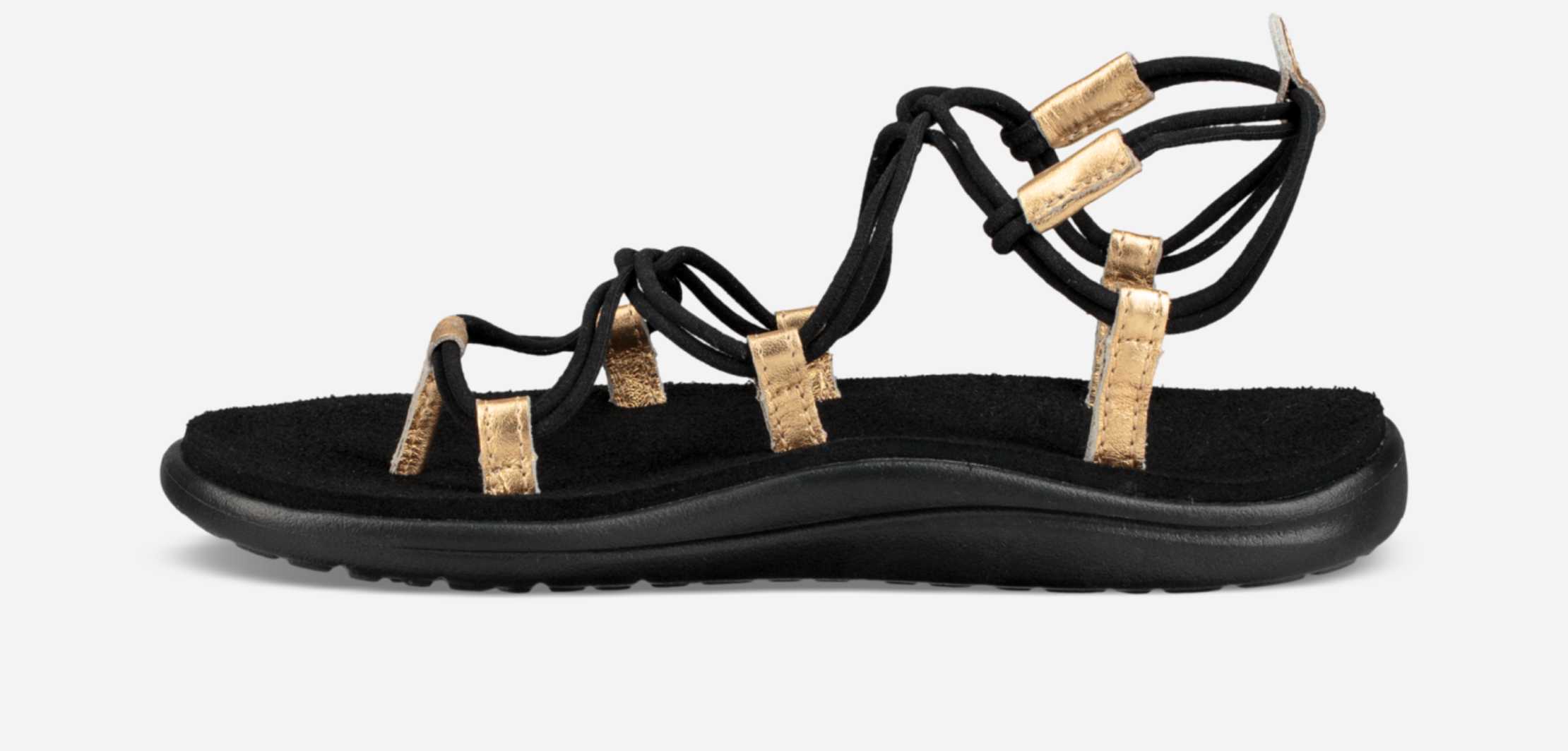 Voya Infinity Metallic Strappy Sandal | Teva®