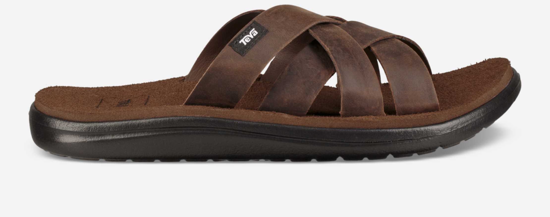 靴 Teva M VOYA SLIDE N-HOOLYWOOD26CM Men's Voya Slide Leather Sandal | Teva®