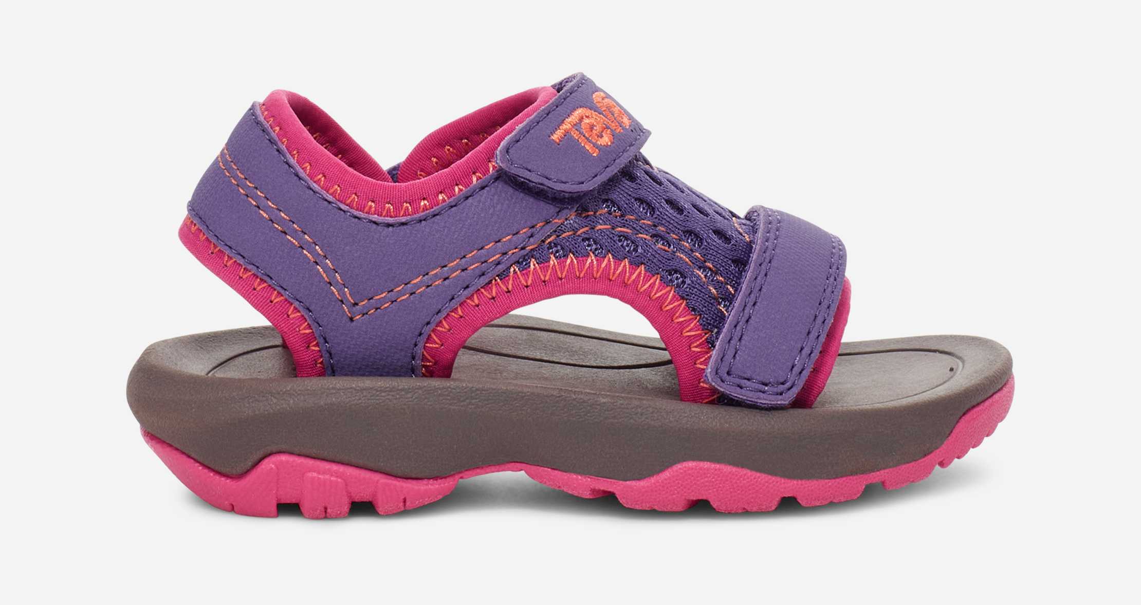 サンダル・ミュール HOGAN Women Sandals HXW6600FH30T5T0SYT Purple Hogan Leather slingback sandals Hogan