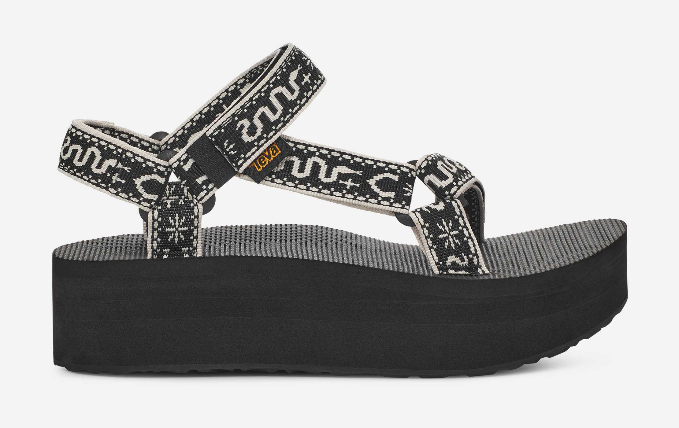 Teva Dames W Flatform Universal Sandaal, zwart, 38 EU : Teva Teva Dames W Flatform Universal Sandaal, zwart, 38 EU : Teva