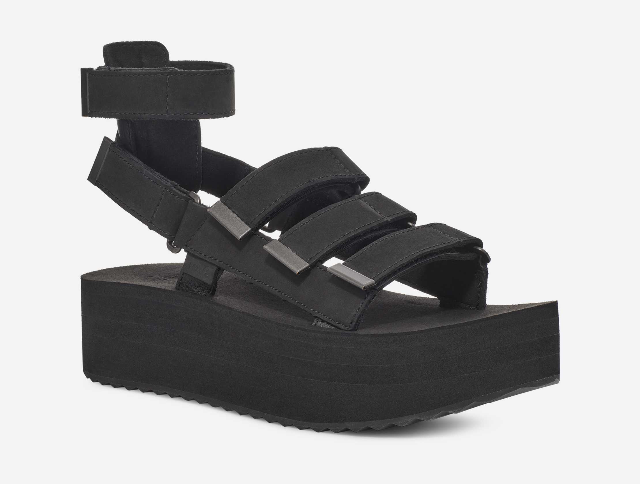 Women's Flatform Mevia Leather Sandal | Teva®