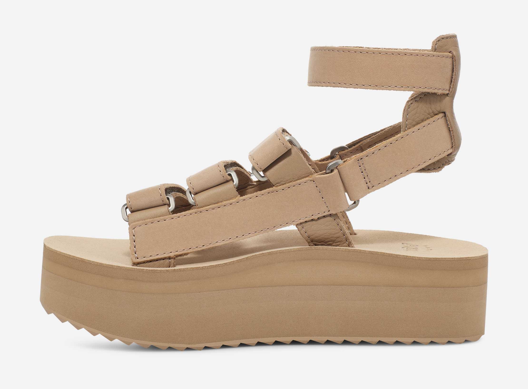 Women's Flatform Mevia Leather Sandal | Teva®