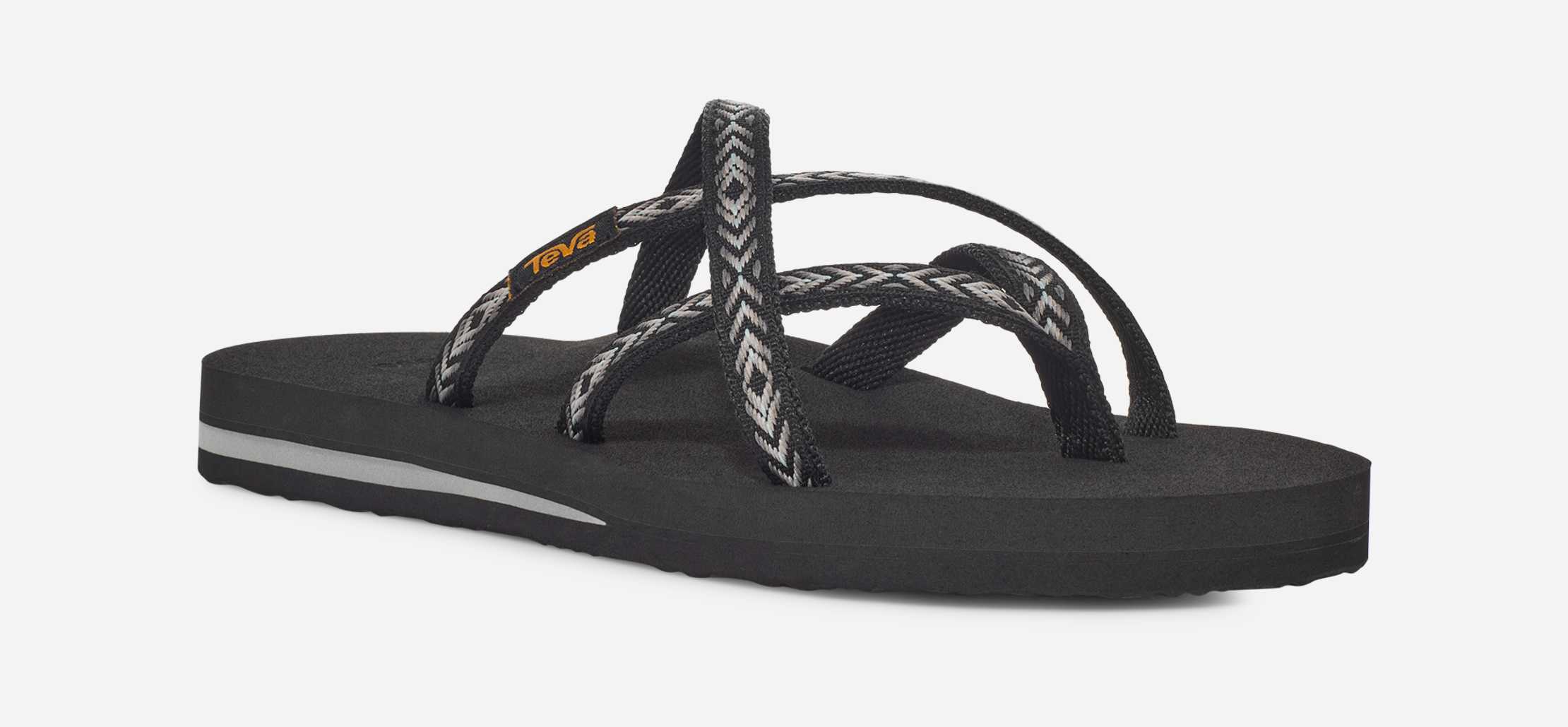【INCHANT ME】Raebeu Twist Flip Flops Sandals 301AHTS0_1 - Rainbow Sandals