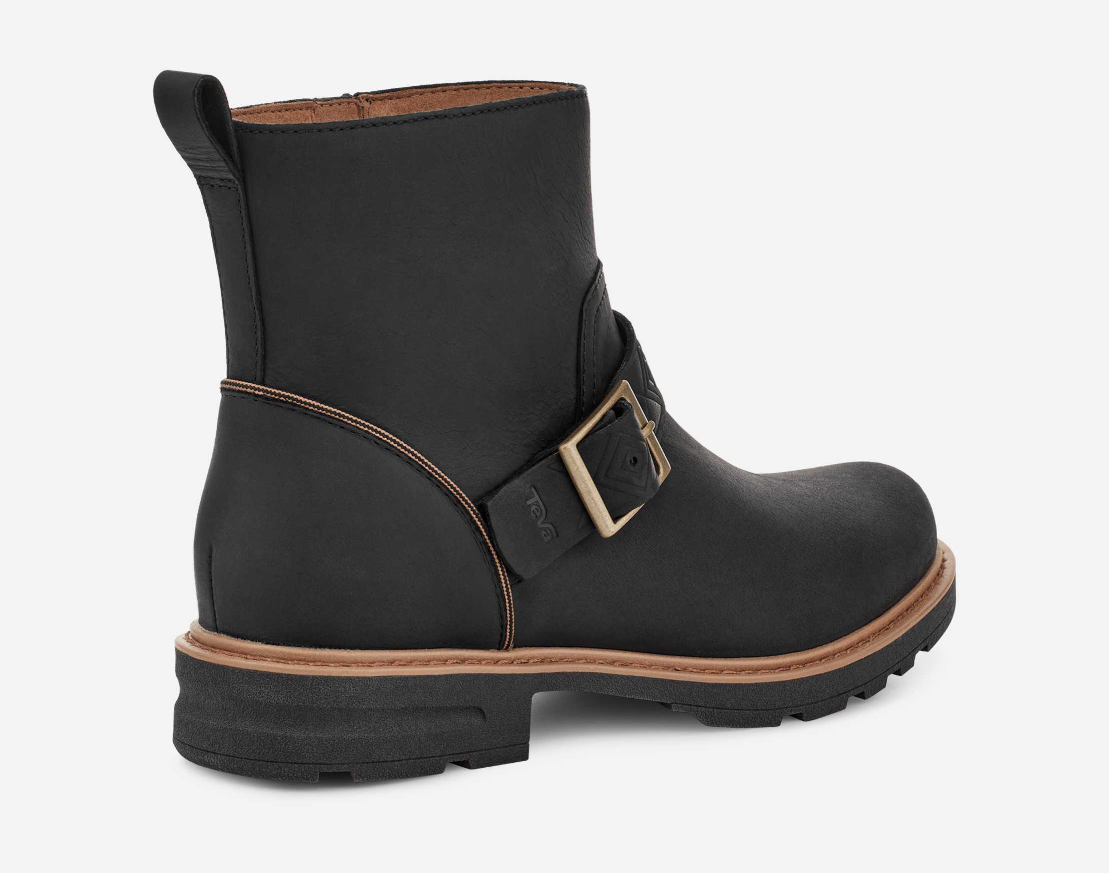 【PORTERNA】Lane buckle boots The-State-St.-Octavian-Buckle-