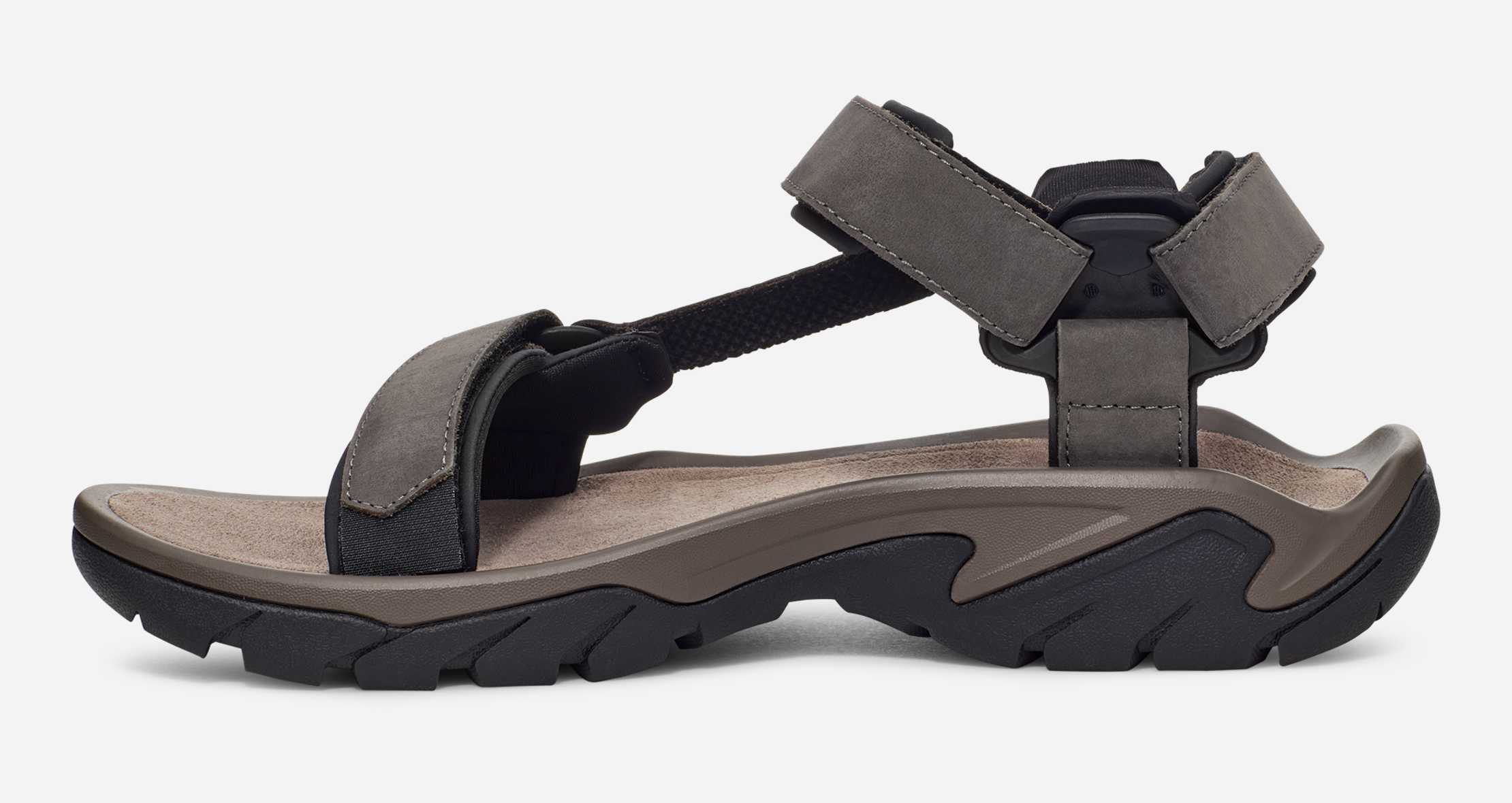★送料無料★テバTRRRA FI 5 UNIVERSAL LEATHER STVM2519442-DGG Men's Terra Fi 5 Universal Leather Sandal | Teva®