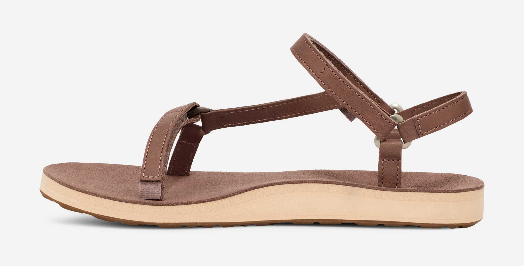 サンダル・ミュール Teva Women's Original Universal Slim (CRW) STVF2510110CRW Original Universal Slim Leather Sandal