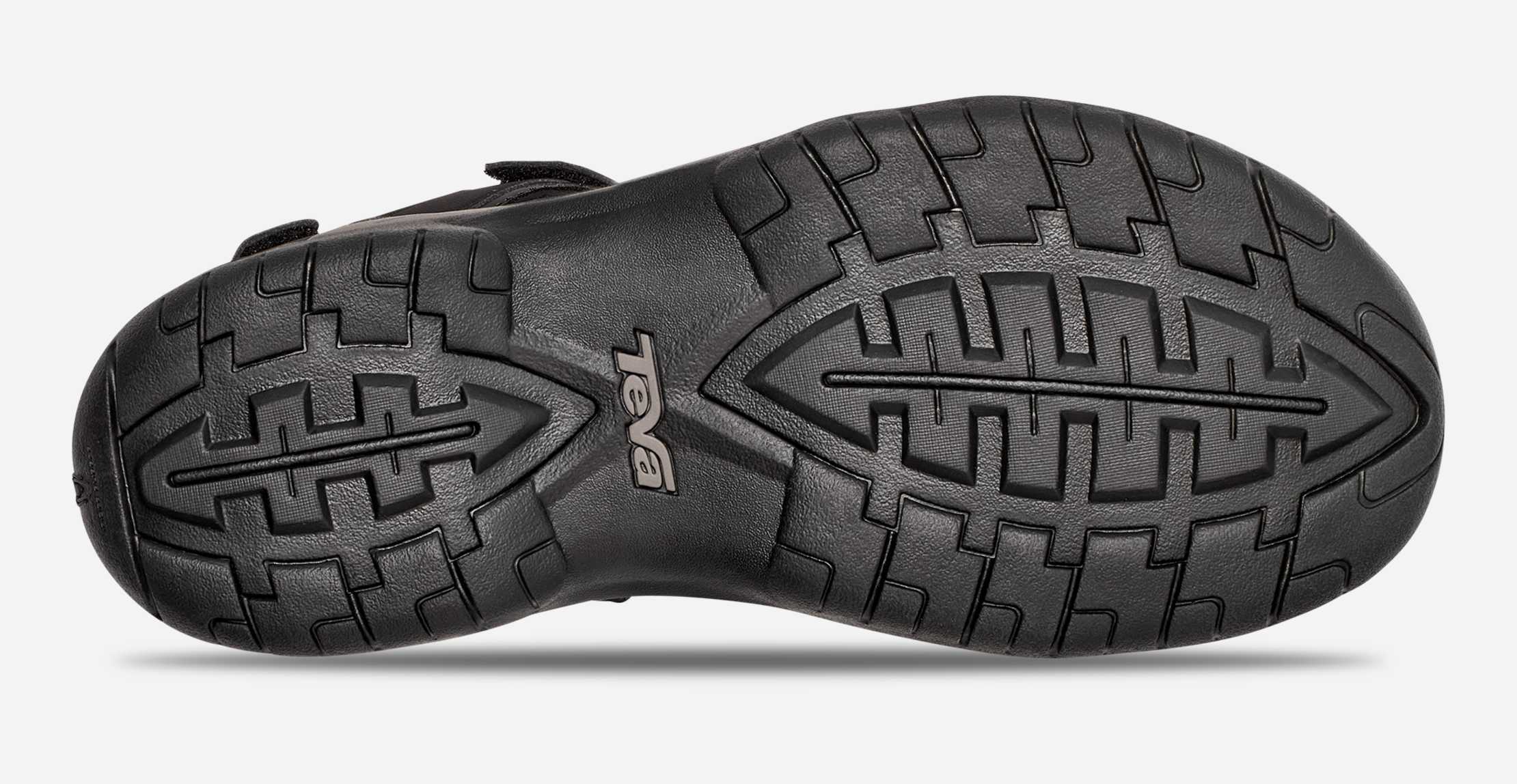 Teva Meacham Black and Gray Hiking Sandals Teva Meacham Mens Hiking Sandals Black/Gray | Mercari main image 4
