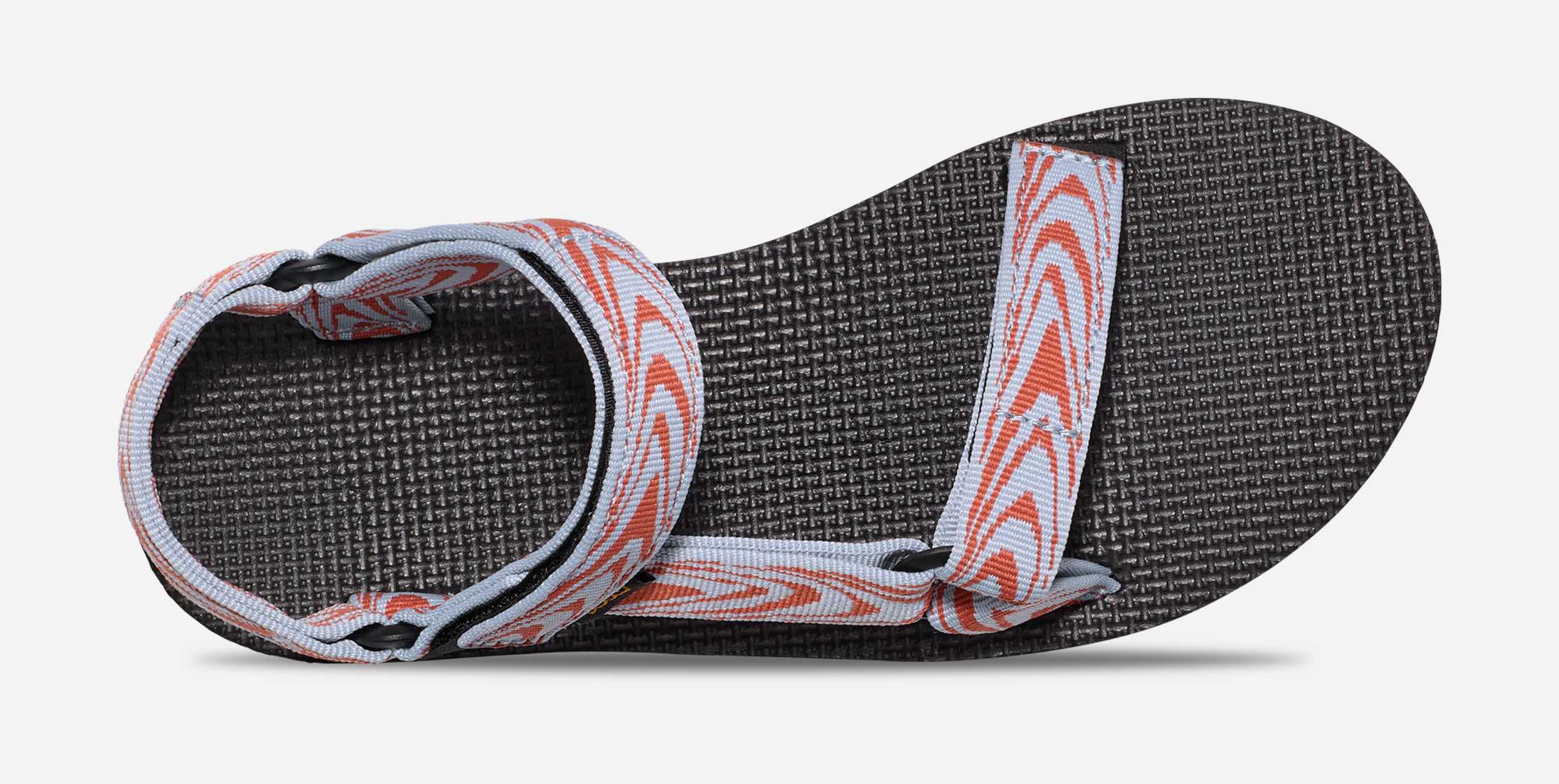 Teva Damen Flatform Universal Sunscape Sandale - Sport Sandalen Mit Klettverschluss