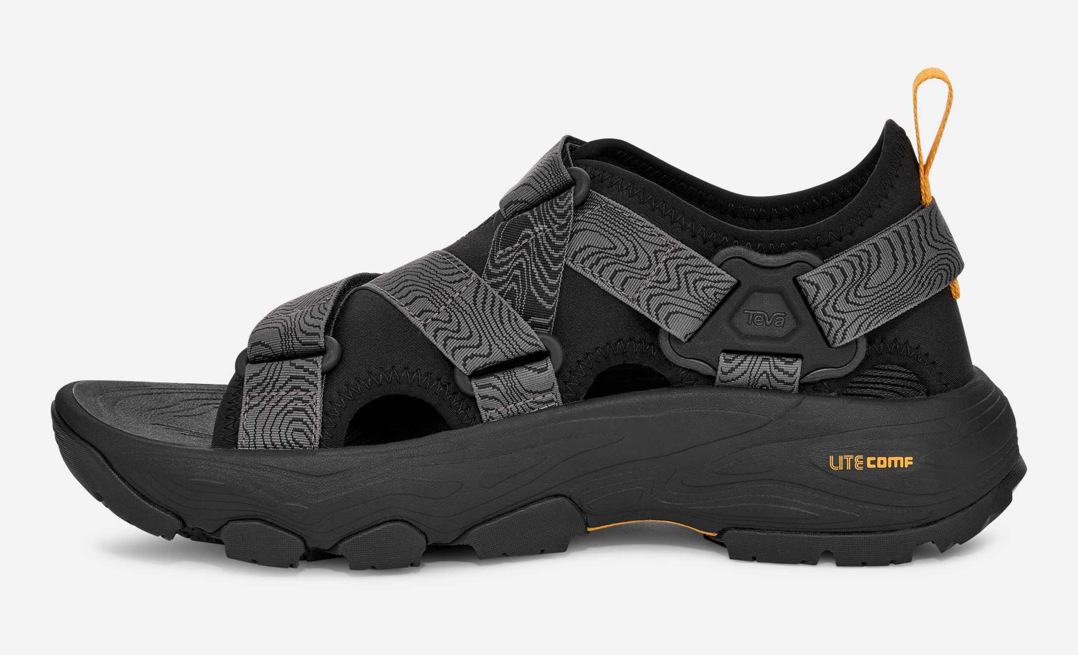 新品未使用⭐︎Teva Grandview Max Sandal ブラック 25 Teva Men's Grandview Max Hiking Sandal