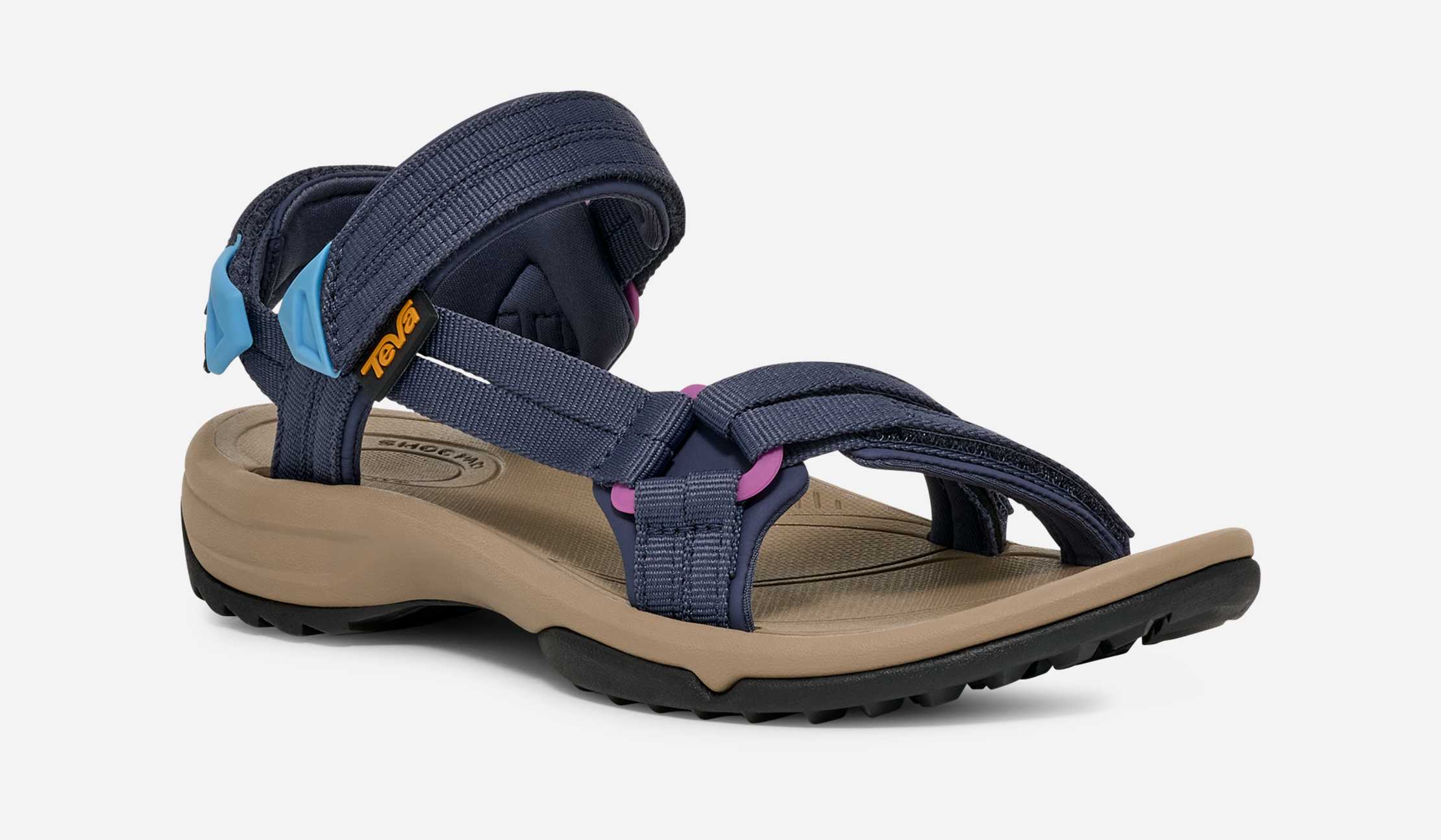 Teva Terra Fi 4 Mens Hiking Sandals Blue Grey Spider Rubber Shoc Pad  Sz 9 Teva | Mens | Terra Fi 4 | Madang Blue main image 3