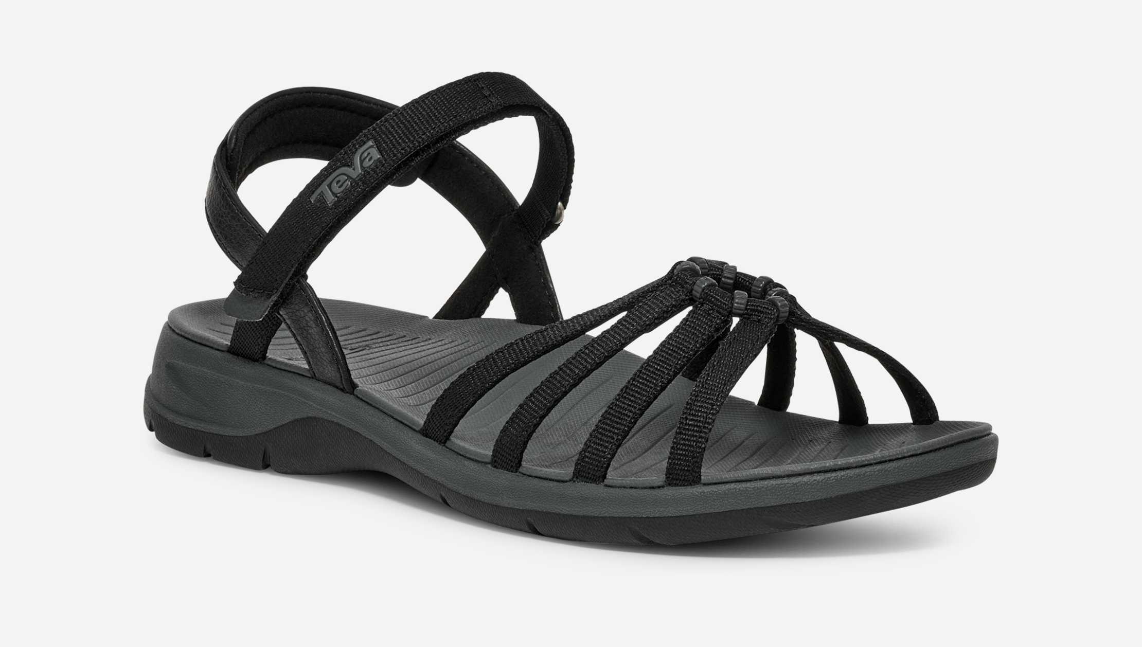サンダル・ミュール TEVA Women Sandals 1019235BLKBLACK Black Teva® Tirra for Women | Strappy Water Sandals at Teva.com
