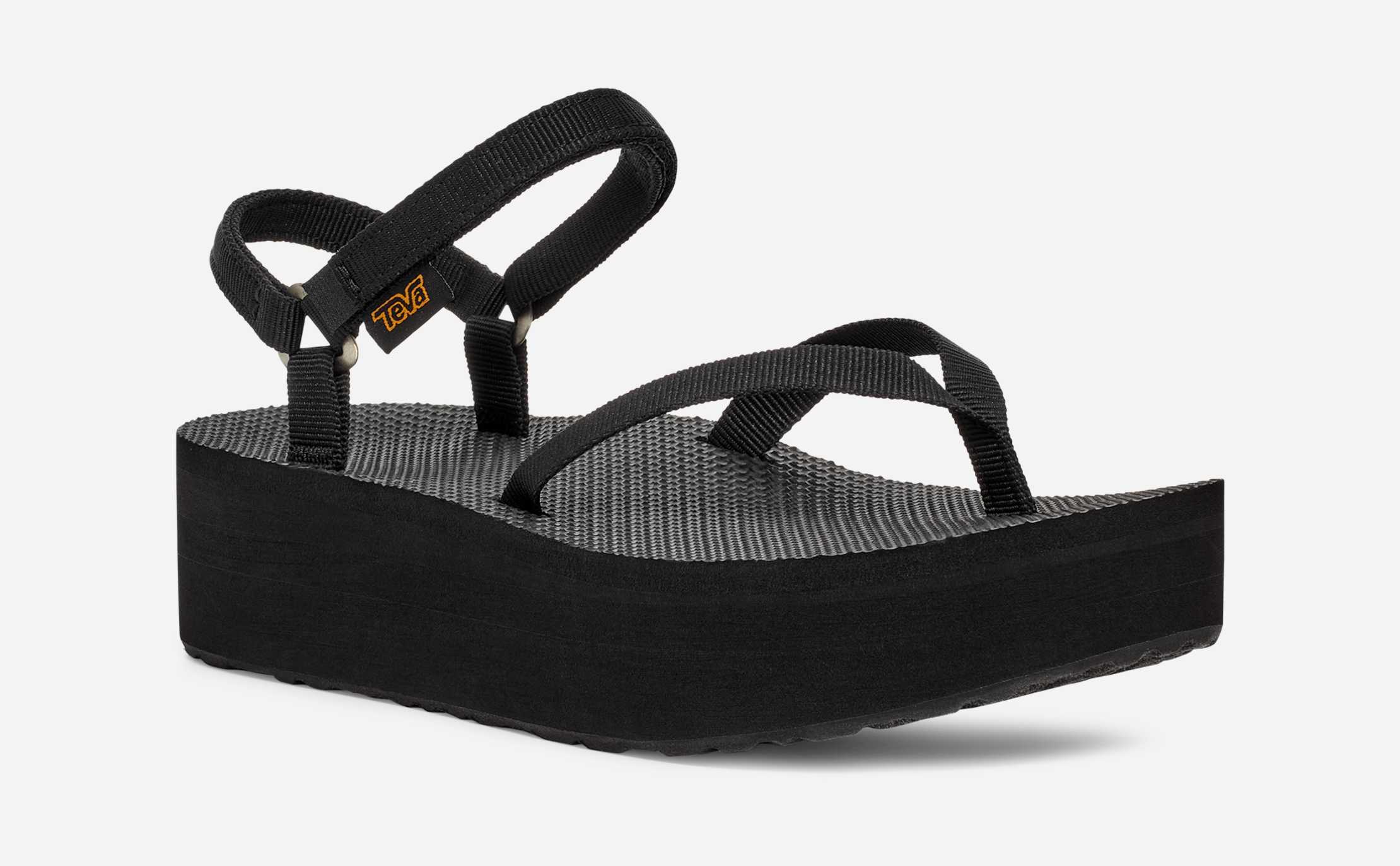 サンダル・ミュール Teva Women's Platform Sandals Slim (CRB) STVF2514630CRB Teva Flatform Slim Sandal - Women's - Als.com