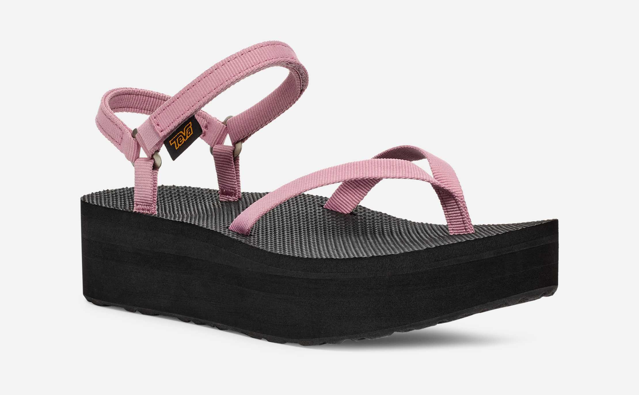 サンダル・ミュール Teva Women's Platform Sandals Slim (CRB) STVF2514630CRB Flatform Slim Sandal