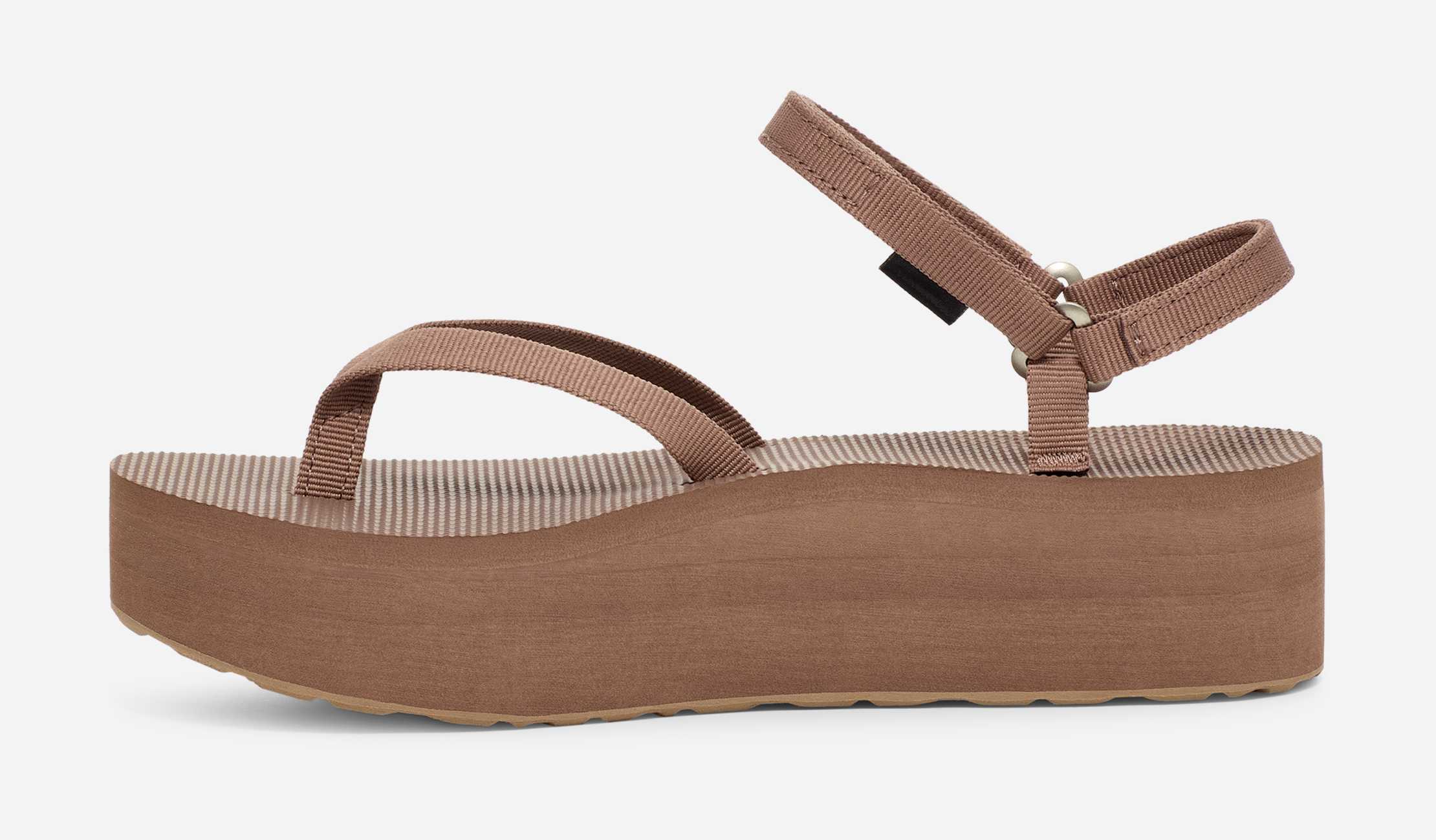 サンダル・ミュール Teva Women's Platform Sandals Slim (CRB) STVF2514630CRB Flatform Slim Sandal