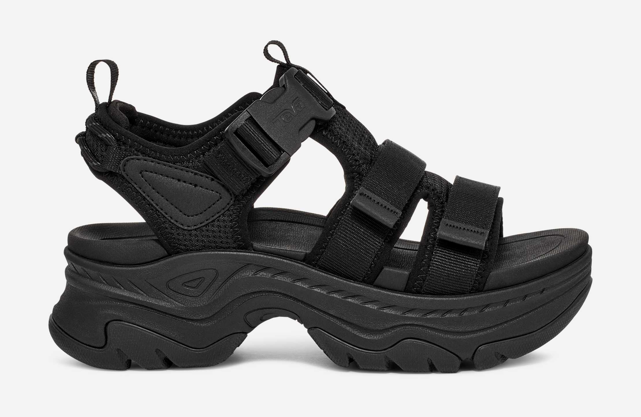 サンダル・ミュール Teva Women's Hurricane Emsole Gaila (BLK) STVF2514570BLK Hurricane Ampsole Gaila Sandal