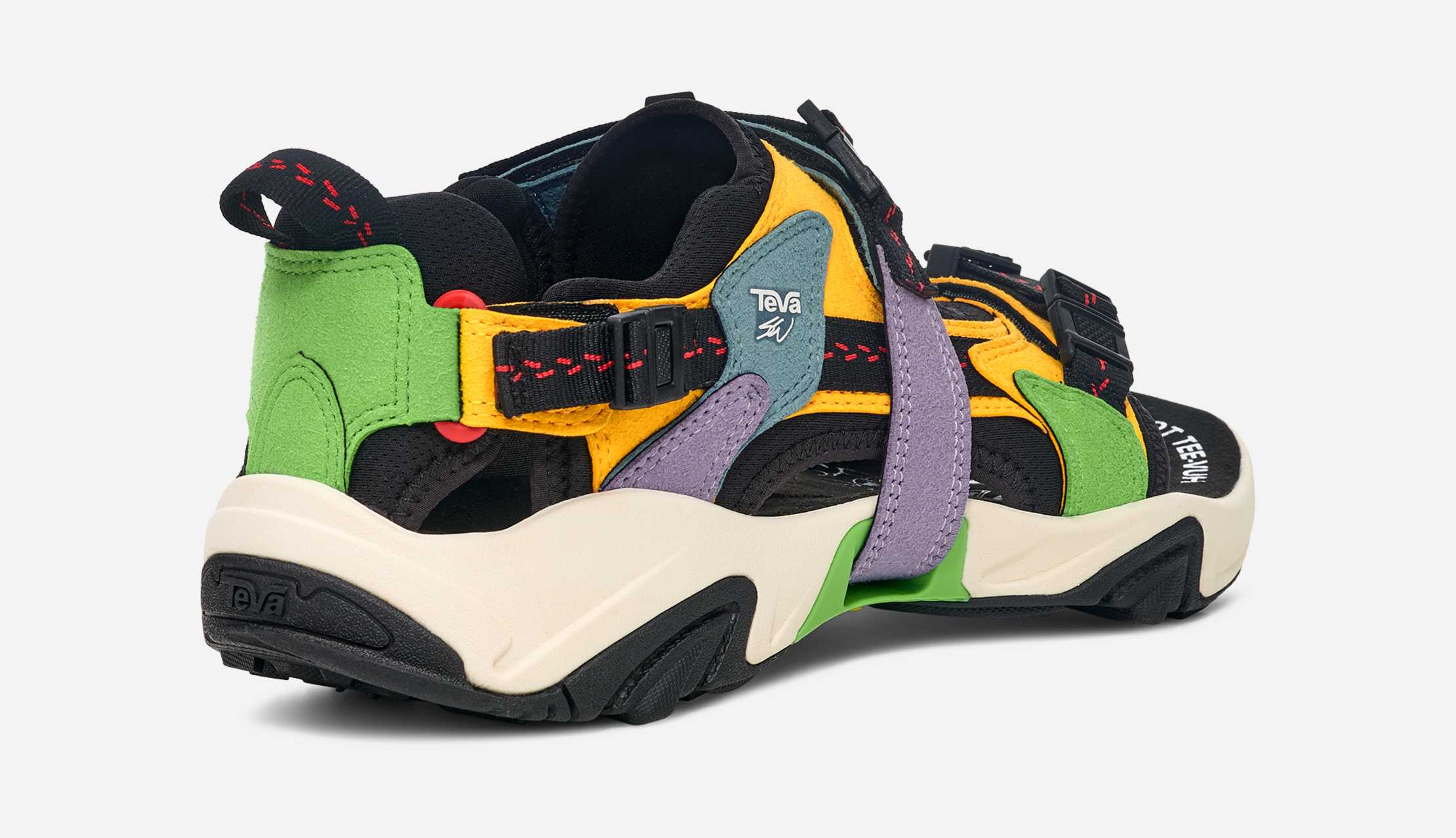 しょうTEVA Teva X Sean Wotherspoon Men's Wraptor Sandal Saffron Multi