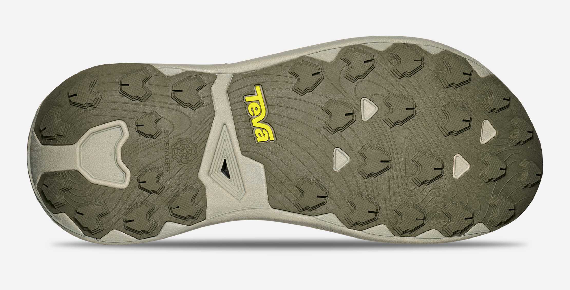 Teva Aventrail Sandals Mens 14 Green Yellow Hiking Outdoor Trail Fishing 1156150 Teva M Aventrail Green Yellow Men Hiking Outdoor Trail  main image 2