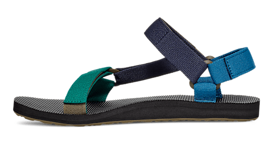Teva Mens Size 8‎ Original Universal Peaks Blue Strappy Outdoor Sandal Normcore Teva Original Universal Sandals - Men main image 4