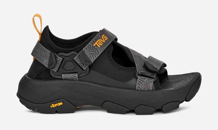 Hiking Sandals Teva 43 TEVA 6678 Hybrid Trail Men 10 EU 43 GREY