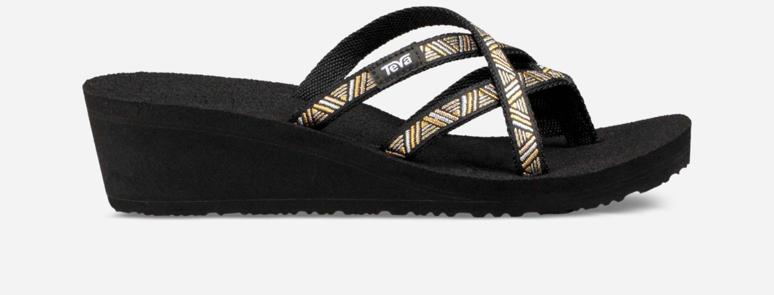 Teva® Mush Mandalyn Wedge Ola Flip Flops for Women TEVA