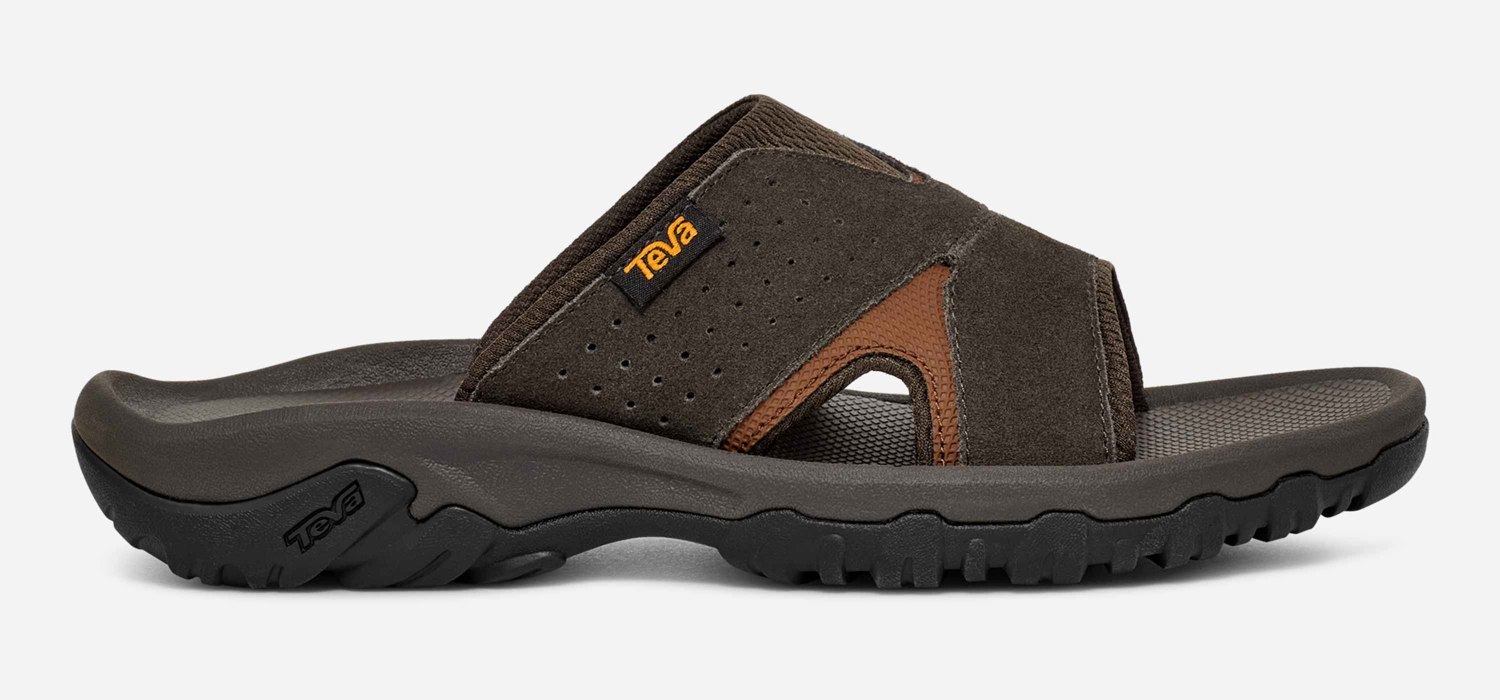 Teva Men\'s Dark Brown Langdon Slide Sandals Men main image 3