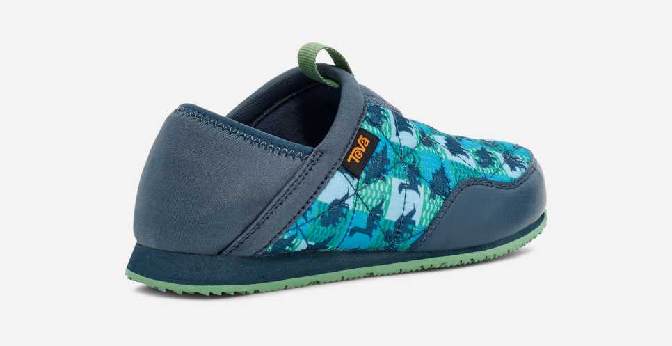 Zapatillas Andar Por Casa Niño Pantuflas Teva Ember Moc Para Niños