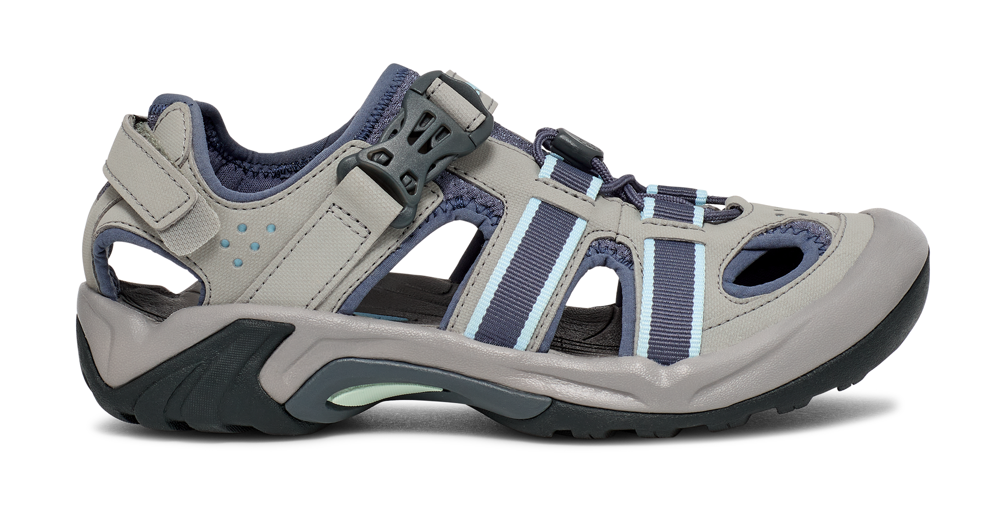 Teva Mens Sz 11 Omnium Gray Hiking Water Closed Toe Sandals Shoes Men main image 2