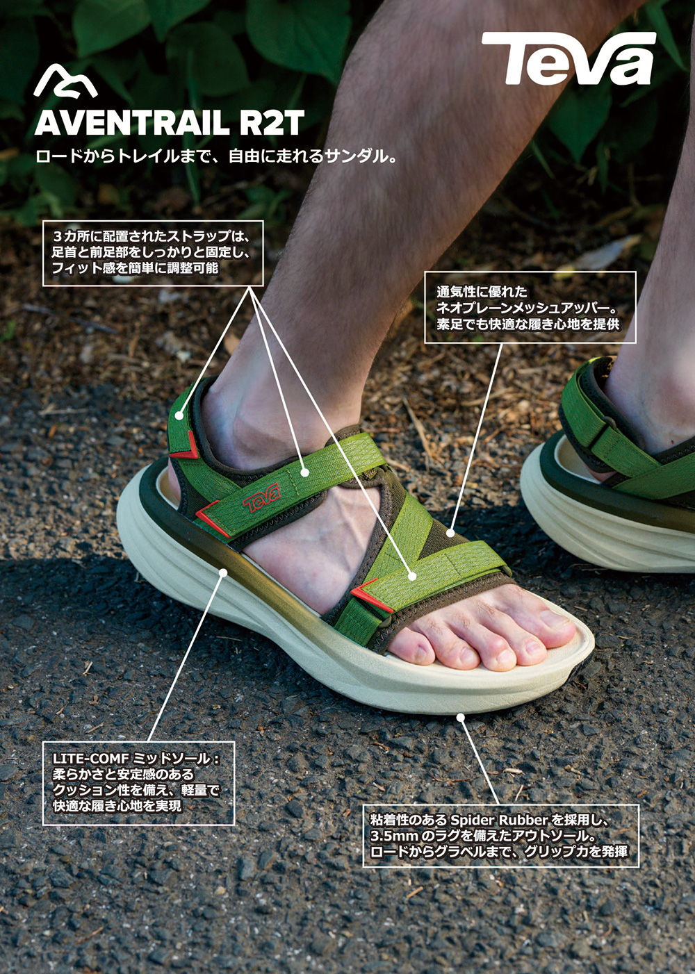 テバ公式【 アベントレイル アールツーティー|AVENTRAIL R2T