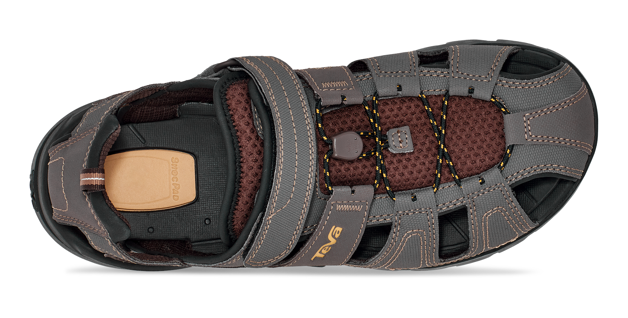 TEVA Anatomical Footbed Shoc Pad Water Sandals Men main image 3