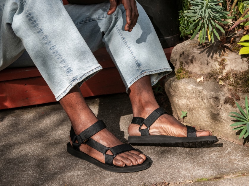 TEVA Hurricane Genuine Leather Brown Sporty Ankle Strap Sandals Hiking Outdoors 4 Best Teva Hiking Sandals | RunRepeat main image 4