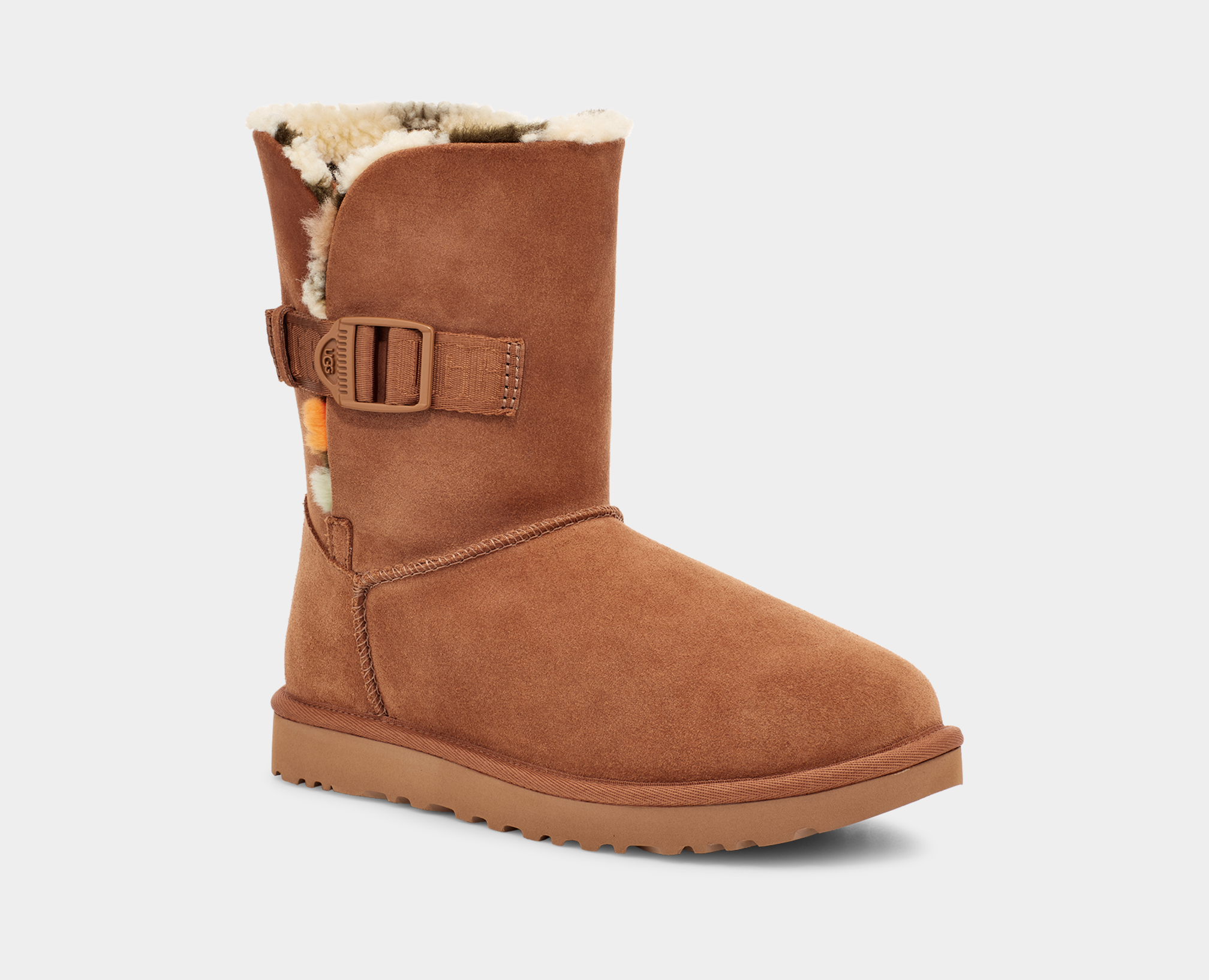 Bailey Buckle Cali Collage Cuffable Boot | UGG® Official