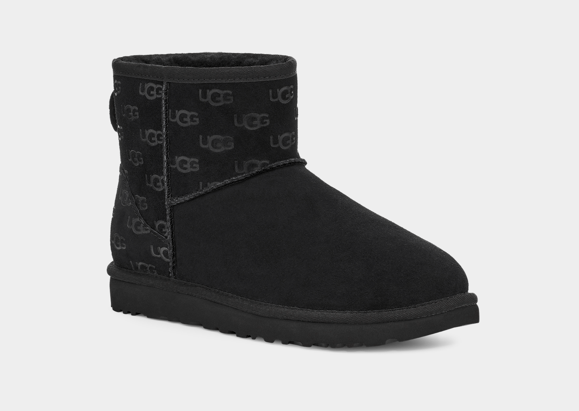 Ugg classic hot sale mini embossed boot