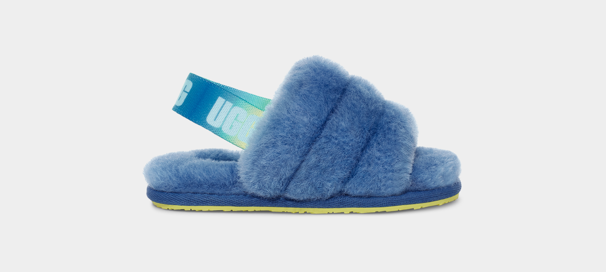 Blue fluff online yeah ugg slides