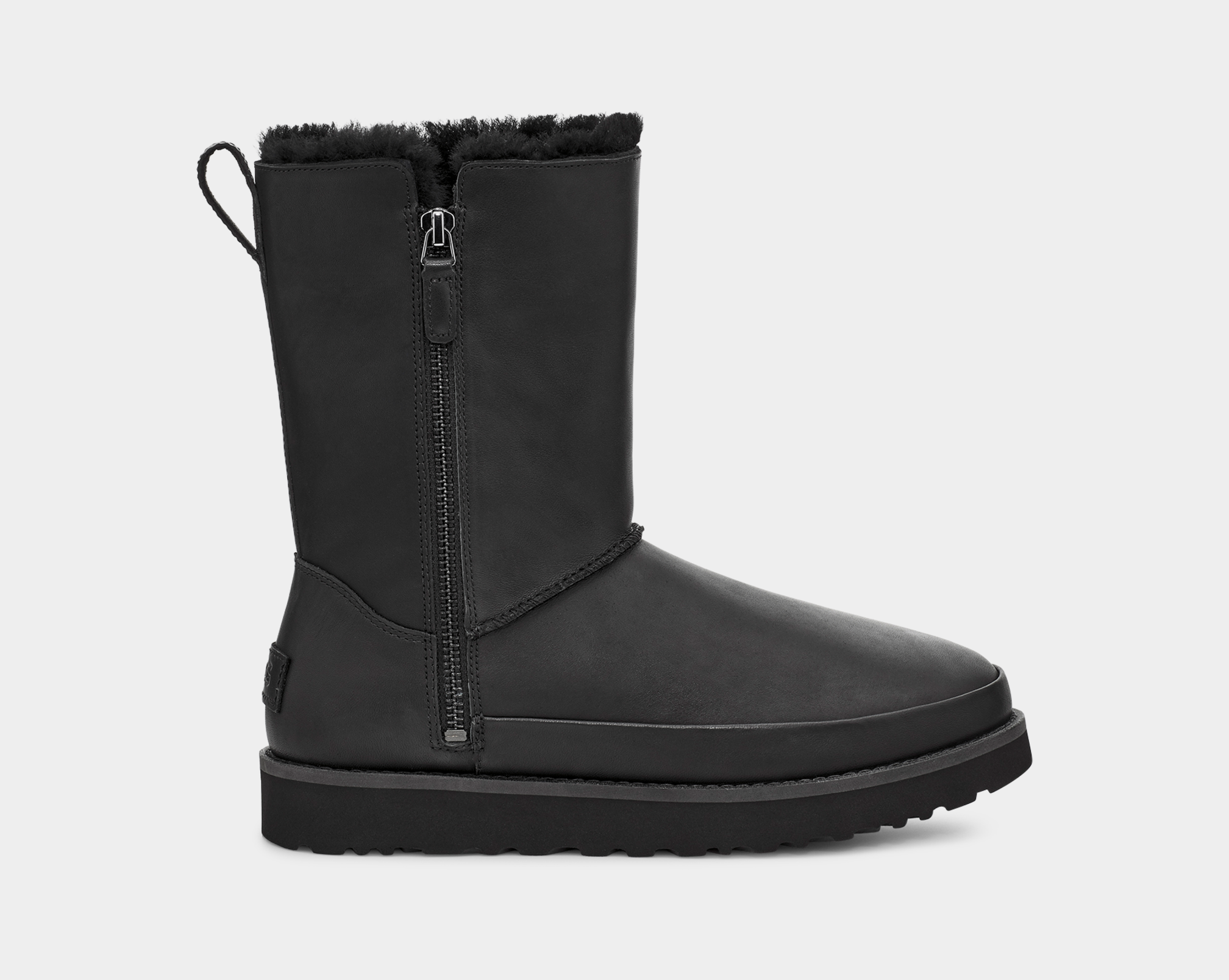 Ugg classic short outlet zip bootie