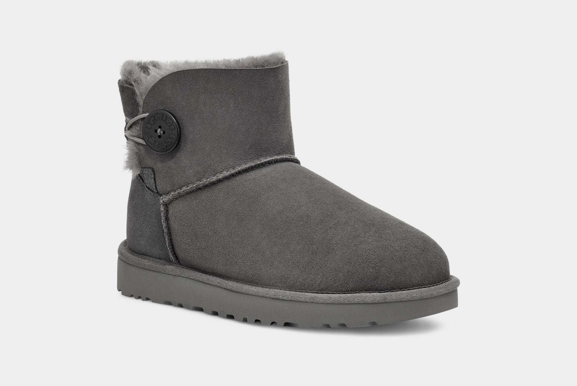 Ugg bailey button ii top stormy grey