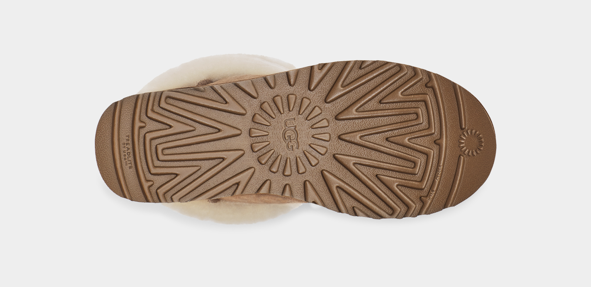 Ugg fluff top quilted boot