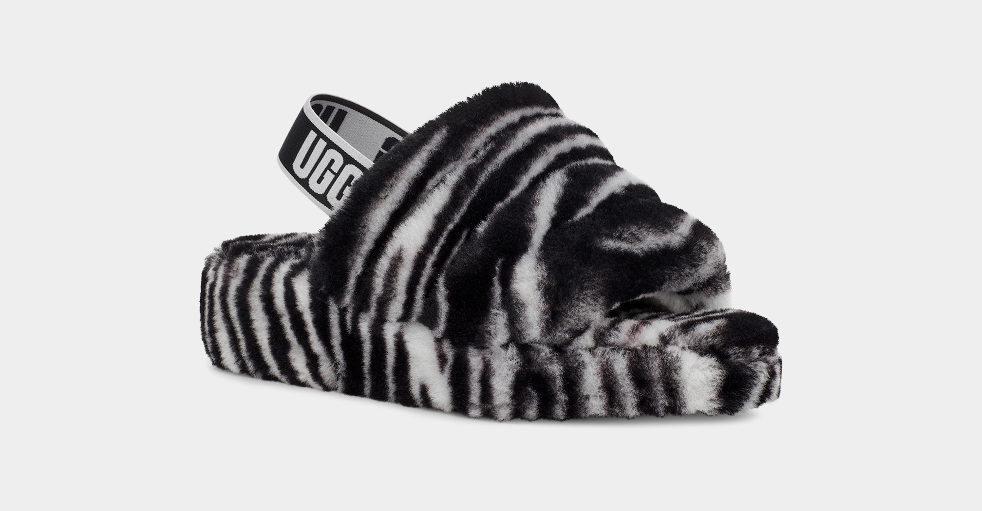 Zebra ugg on sale slippers