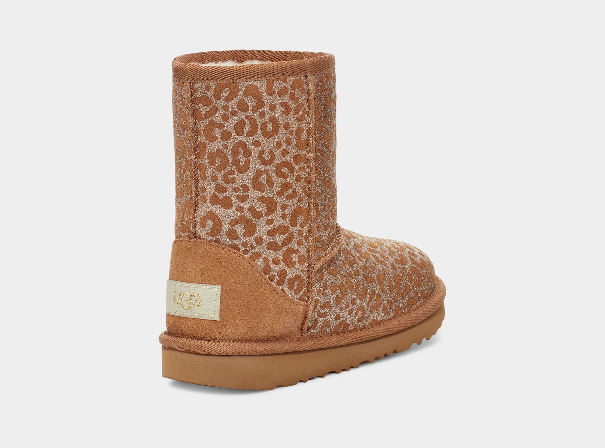 Classic II Glitter Leopard Kids' Boot UGG®