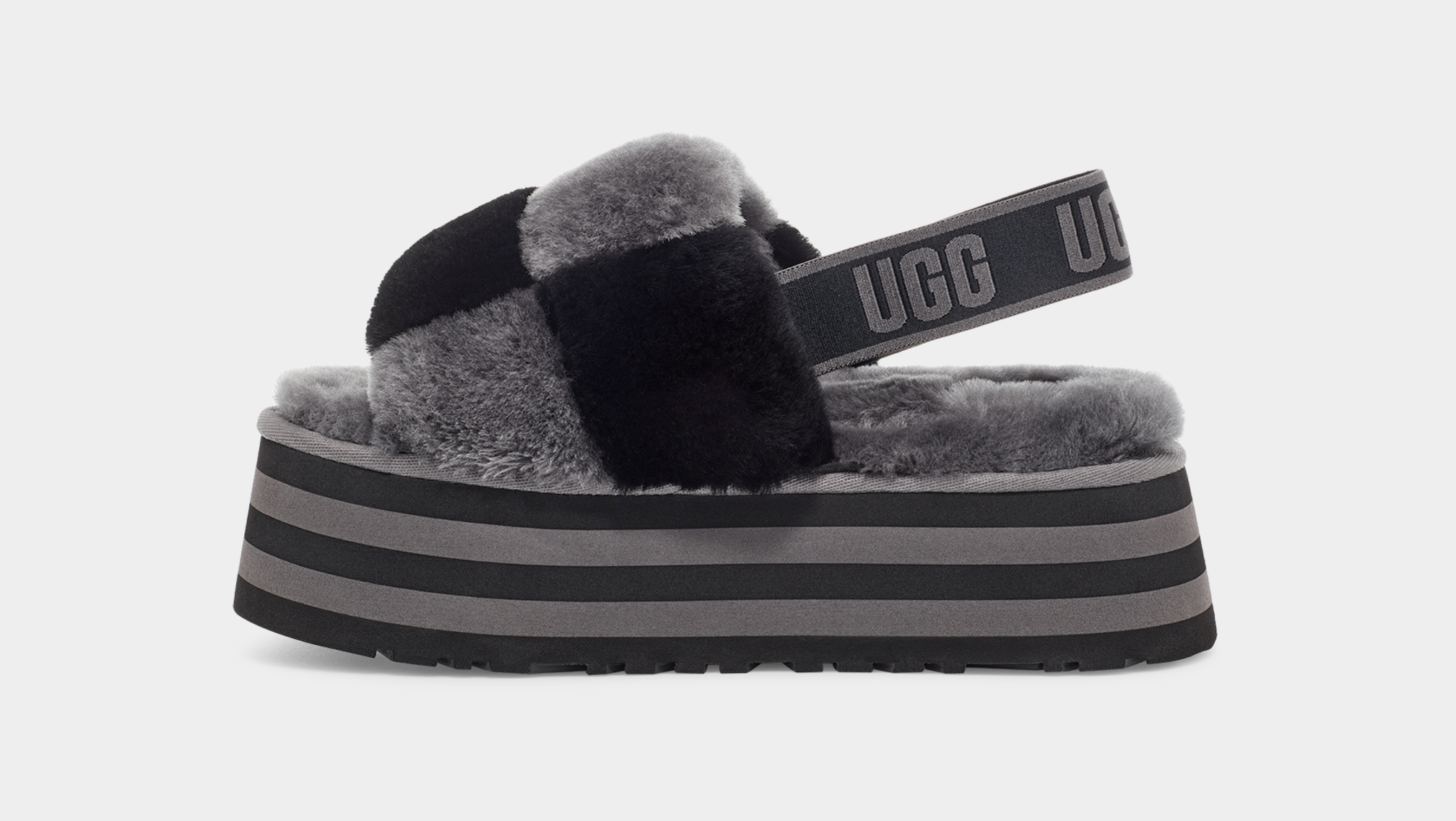Ugg women's best sale disco checker slides