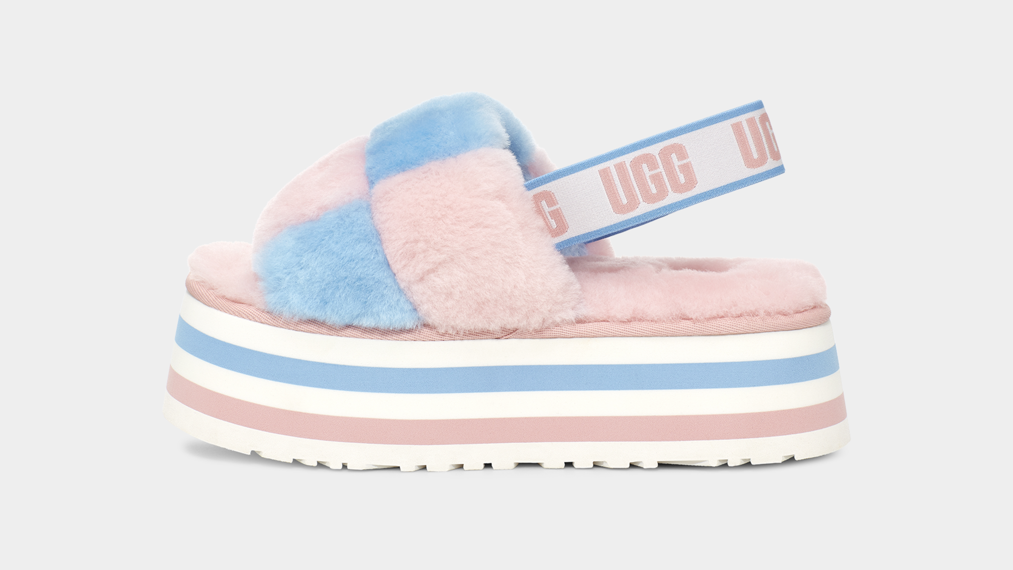 Ugg checkered outlet disco slides